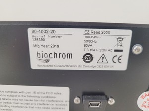 Thumbnail image of Biochrom EZ Read 2000 Microplate Reader