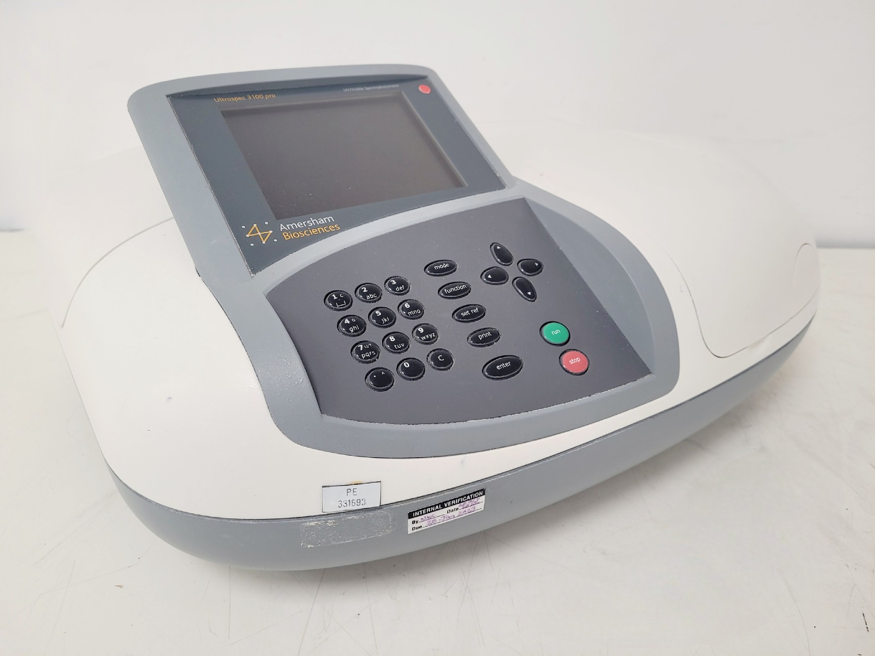 Image of Amersham Biosciences Ultrospec 3100 Pro Spectrophotometer Lab