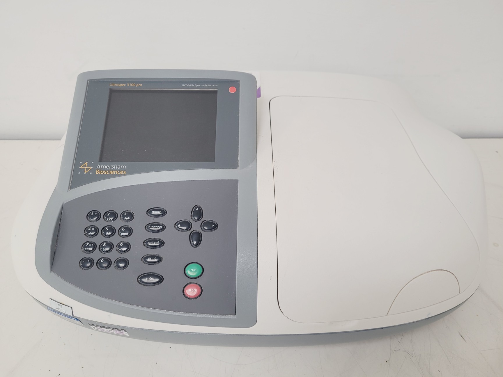 Image of Amersham Biosciences Ultrospec 3100 Pro Spectrophotometer Lab