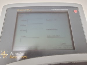 Thumbnail image of Amersham Biosciences Ultrospec 3100 Pro Spectrophotometer Lab