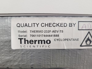 Thumbnail image of Thermo Scientific Model 232F-AEV-TS ES Series Freezer Lab Spares/Repairs