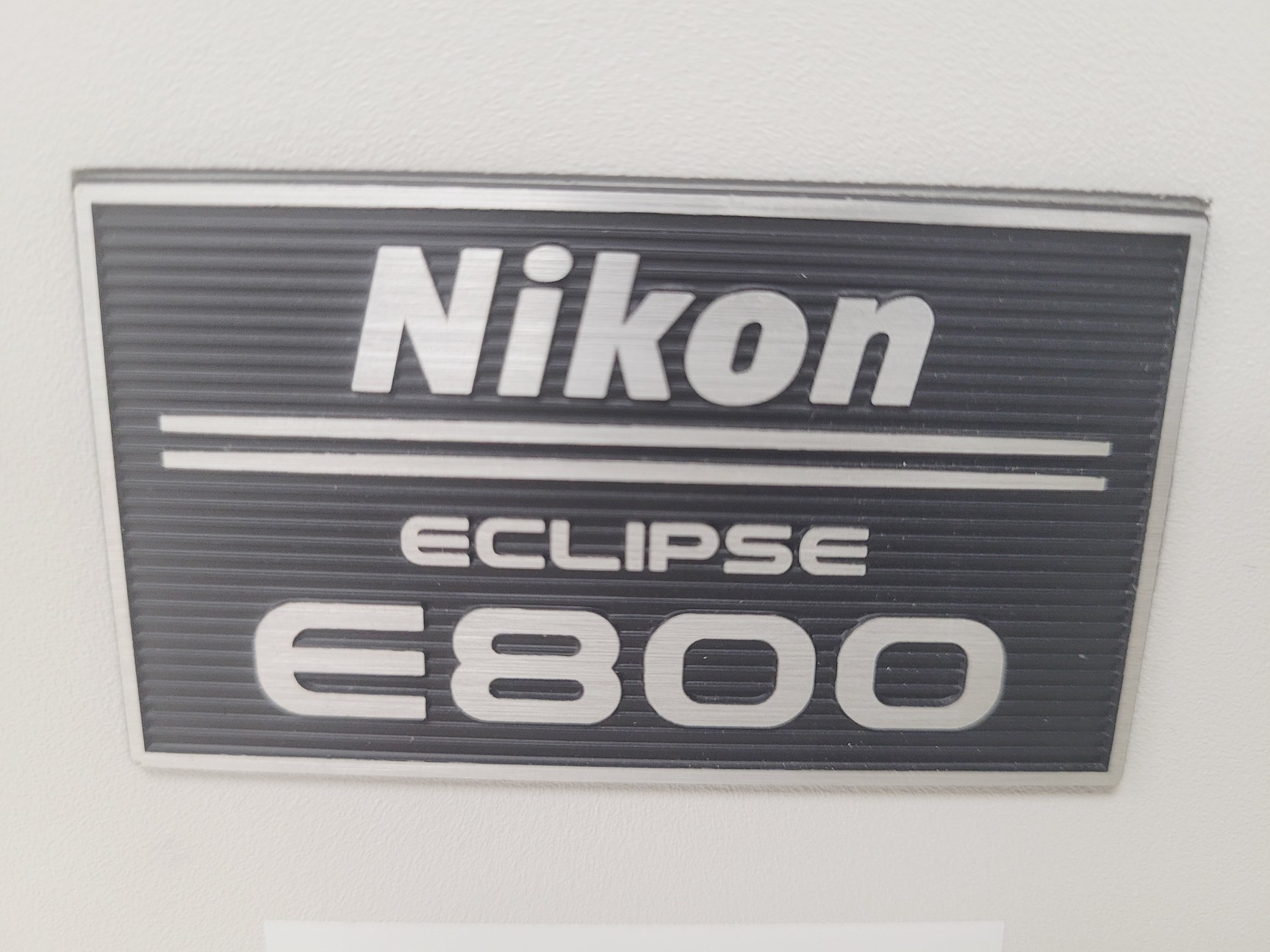 Image of Nikon Eclipse E800 Microscope w/ Plan Flour 10x/0.30 Objective Lab