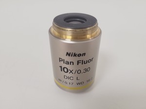 Thumbnail image of Nikon Eclipse E800 Microscope w/ Plan Flour 10x/0.30 Objective Lab