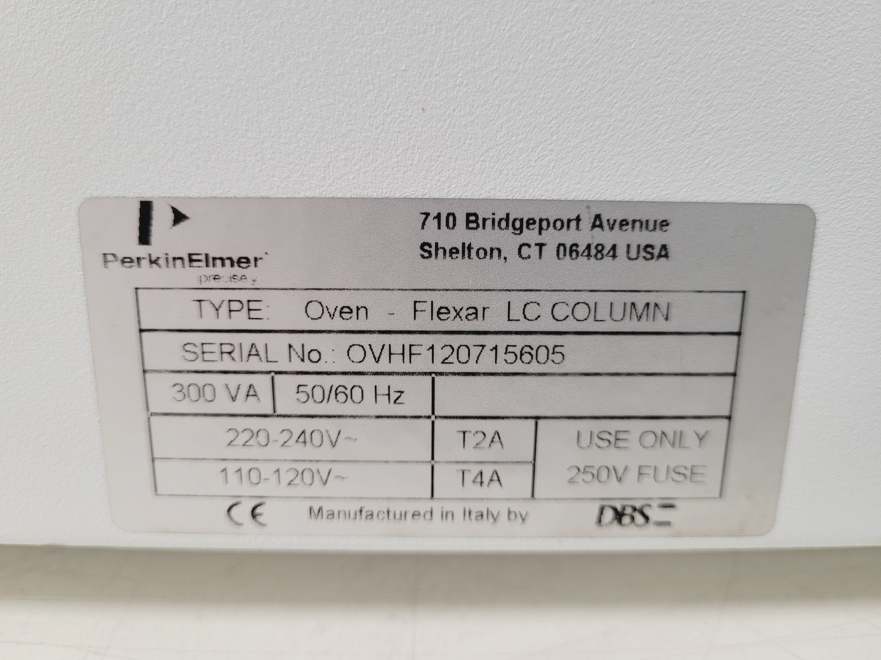 Image of Perkin Elmer Flexar LC Column Oven Lab