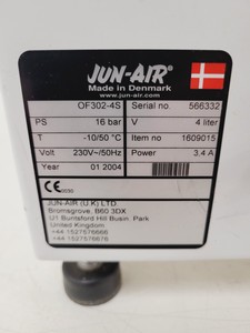 Thumbnail image of Jun-Air OF302-4S Oil-Free Compressor Lab