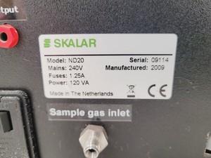 Thumbnail image of Skalar Nitrogen Detector ND20 Lab Spares/Repairs