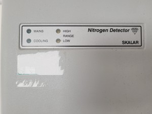 Thumbnail image of Skalar Nitrogen Detector ND20 Lab Spares/Repairs