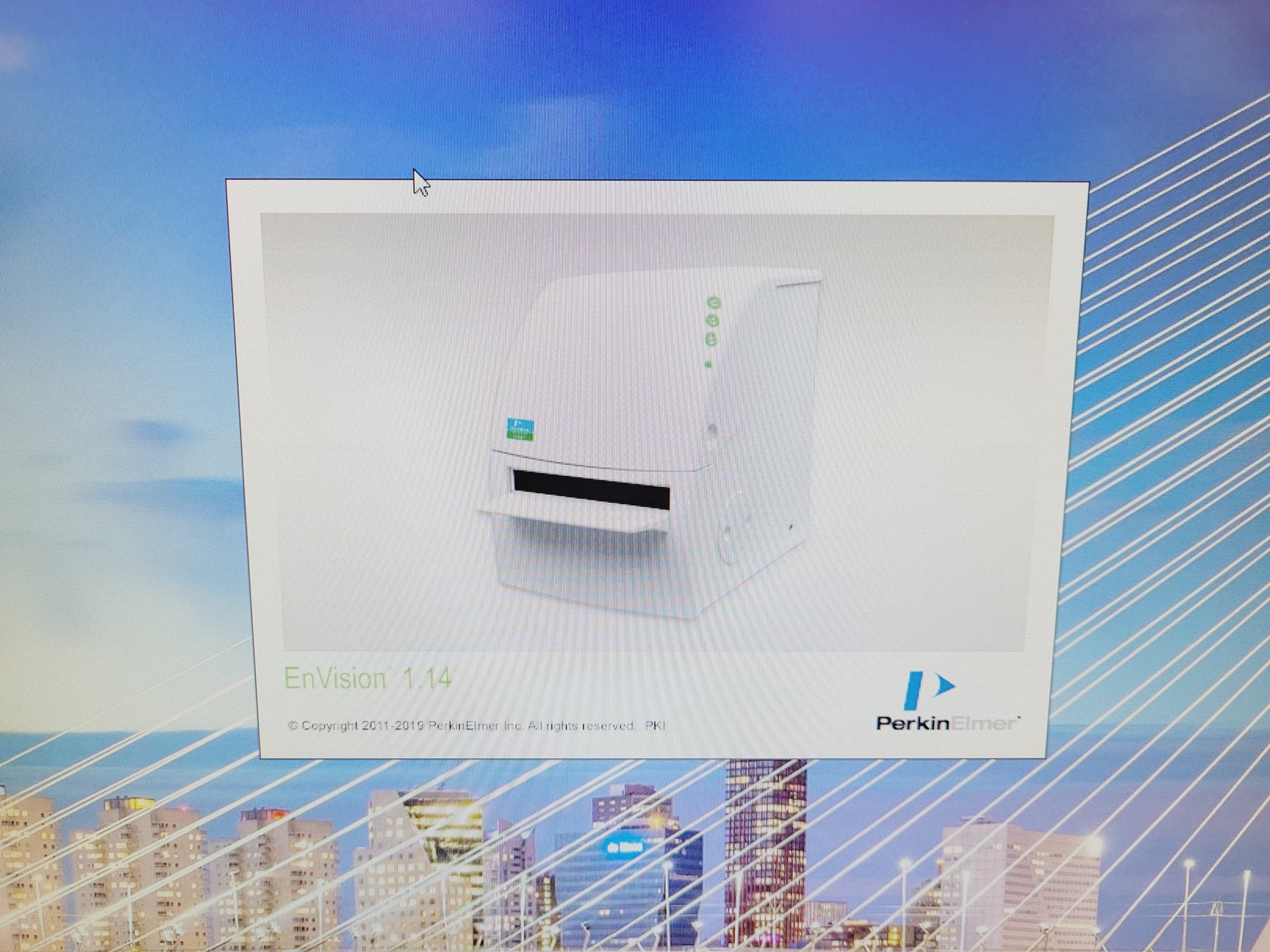 Image of Perkin Elmer Envision 2104 Multilabel Reader System w/ PC & Software Lab