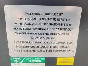 Thumbnail image of New Brunswick Scientific Ultra Low Temperature Freezer Model U410 -45