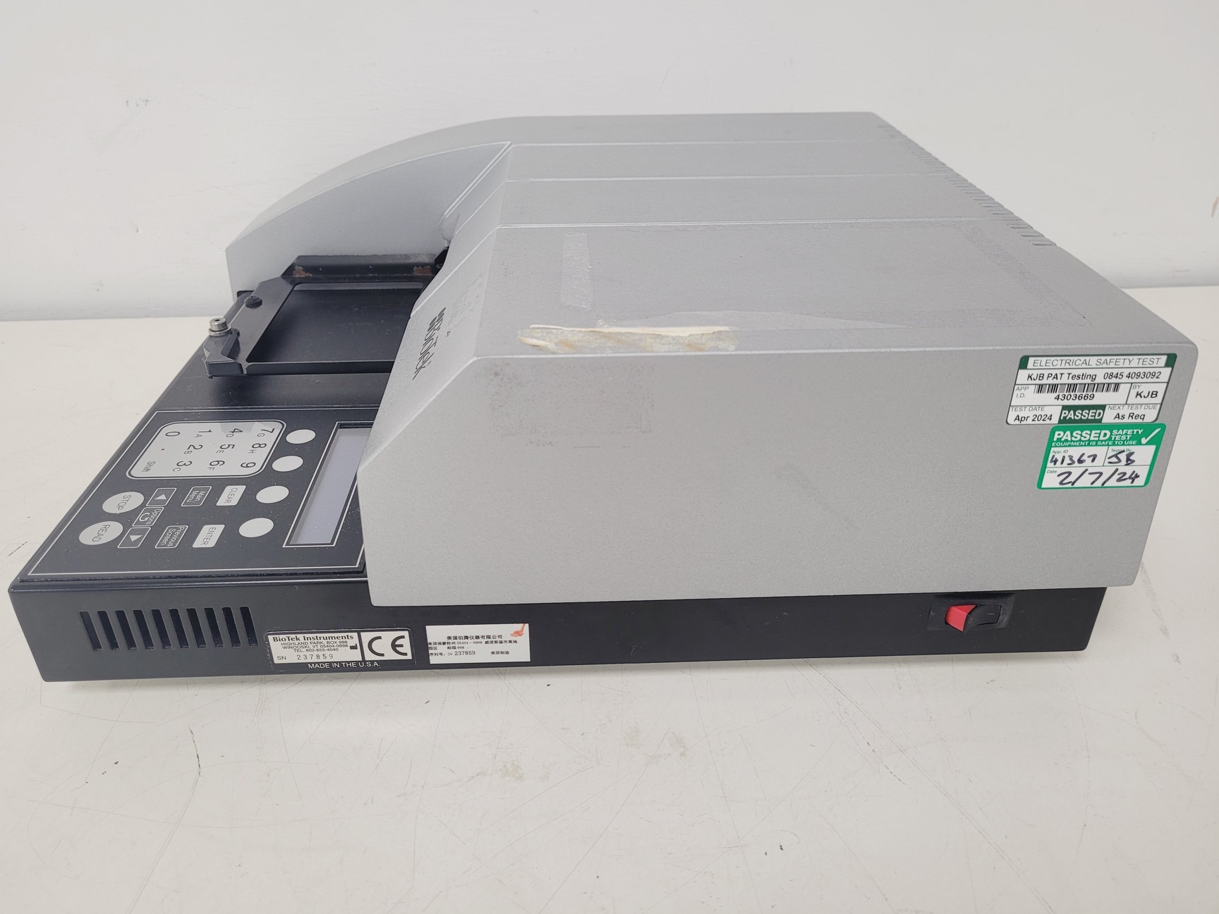Image of BioTek EL800 Absorbance MicroPlate Reader Lab
