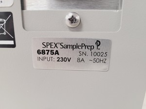 Thumbnail image of SPEX SamplePrep 6875A Dual-Chamber Cryogenic Grinder Lab