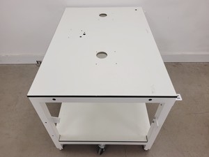 Thumbnail image of 7 x White Trespa Laboratory Tables in Various Sizes Lab