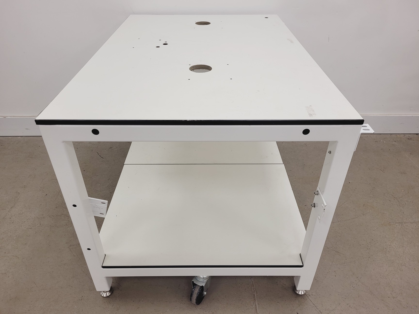 Image of 7 x White Trespa Laboratory Tables in Various Sizes Lab