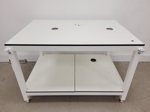 Thumbnail image of 7 x White Trespa Laboratory Tables in Various Sizes Lab