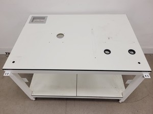 Thumbnail image of 7 x White Trespa Laboratory Tables in Various Sizes Lab