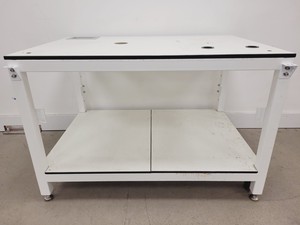 Thumbnail image of 7 x White Trespa Laboratory Tables in Various Sizes Lab