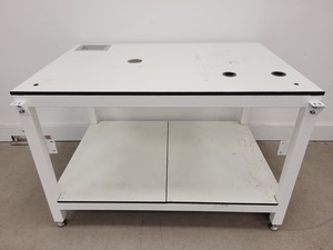 Thumbnail image of 7 x White Trespa Laboratory Tables in Various Sizes Lab