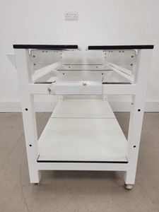 Thumbnail image of 7 x White Trespa Laboratory Tables in Various Sizes Lab