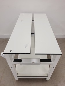Thumbnail image of 7 x White Trespa Laboratory Tables in Various Sizes Lab