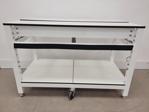 Thumbnail image of 7 x White Trespa Laboratory Tables in Various Sizes Lab