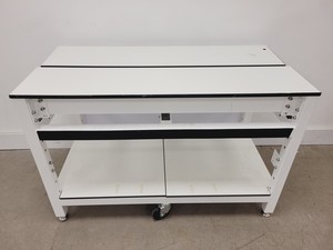 Thumbnail image of 7 x White Trespa Laboratory Tables in Various Sizes Lab