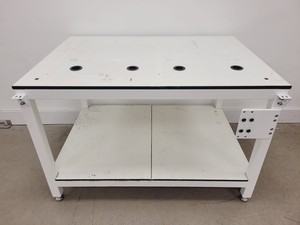 Thumbnail image of 7 x White Trespa Laboratory Tables in Various Sizes Lab