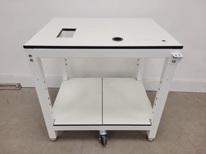 Thumbnail image of 7 x White Trespa Laboratory Tables in Various Sizes Lab