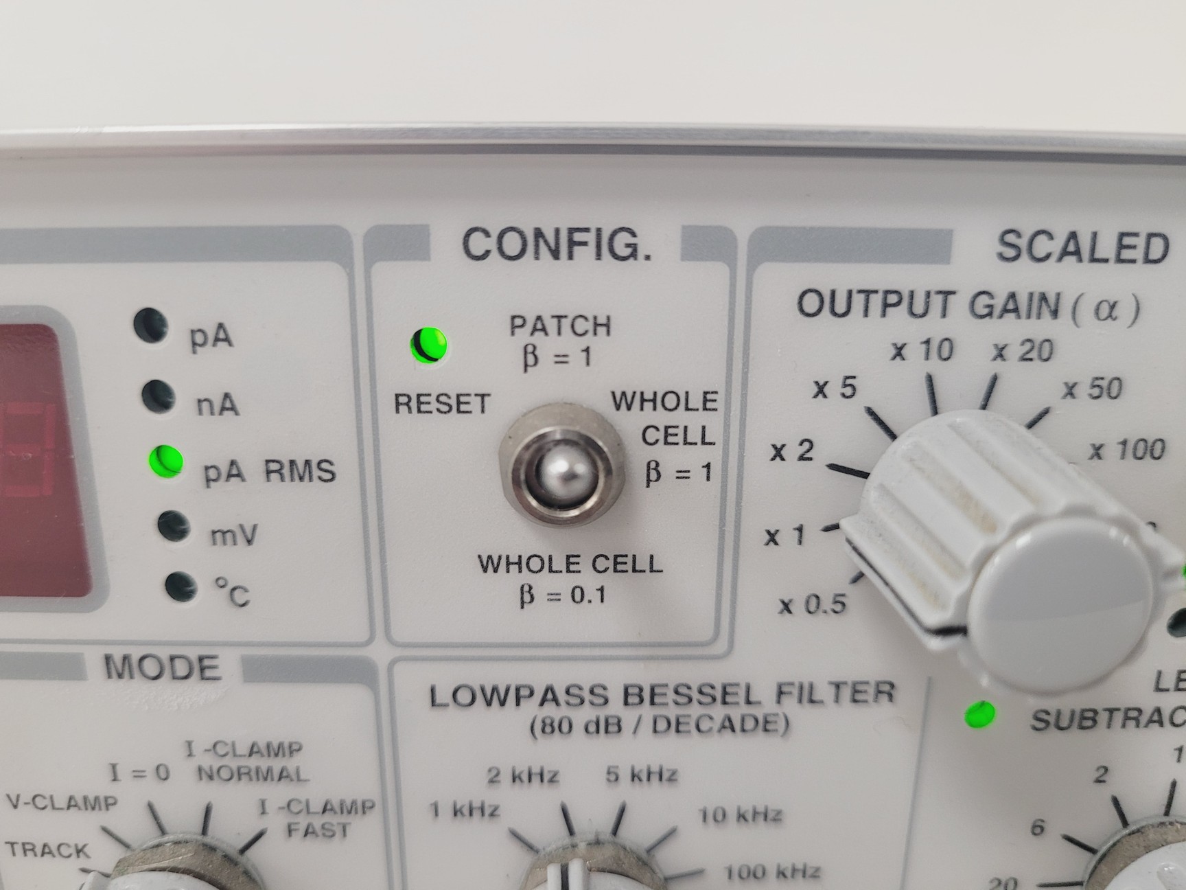 Axonpatch Axon Instruments Axopatch 200B Integrating Patch Clamp Lab