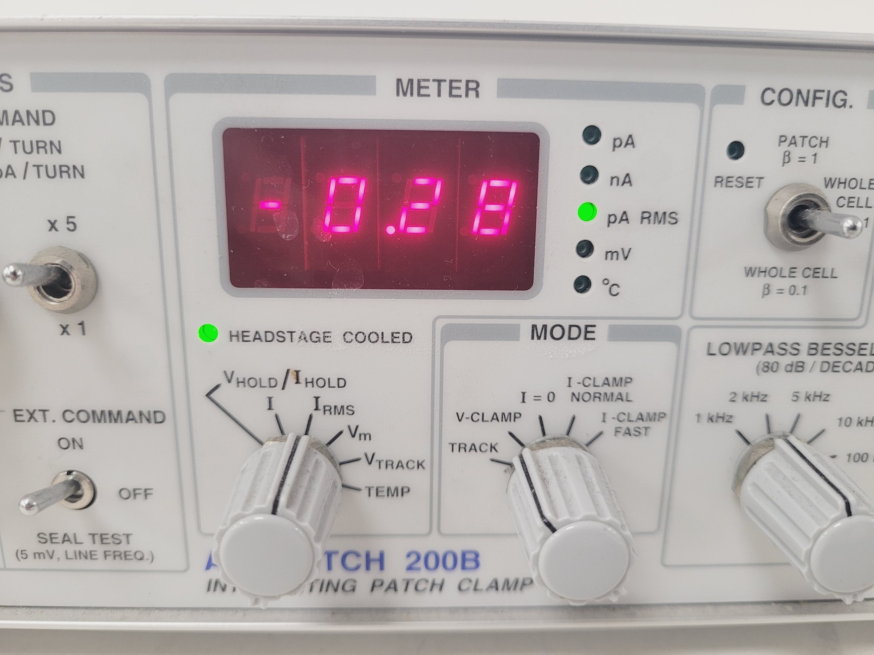 Axonpatch Axon Instruments Axopatch 200B Integrating Patch Clamp Lab