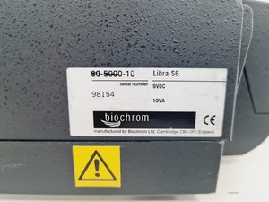 Thumbnail image of Biochrom Libra Type S6 Spectrophotometer Lab