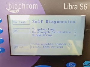 Thumbnail image of Biochrom Model Libra S6 Spectrophotometer Lab