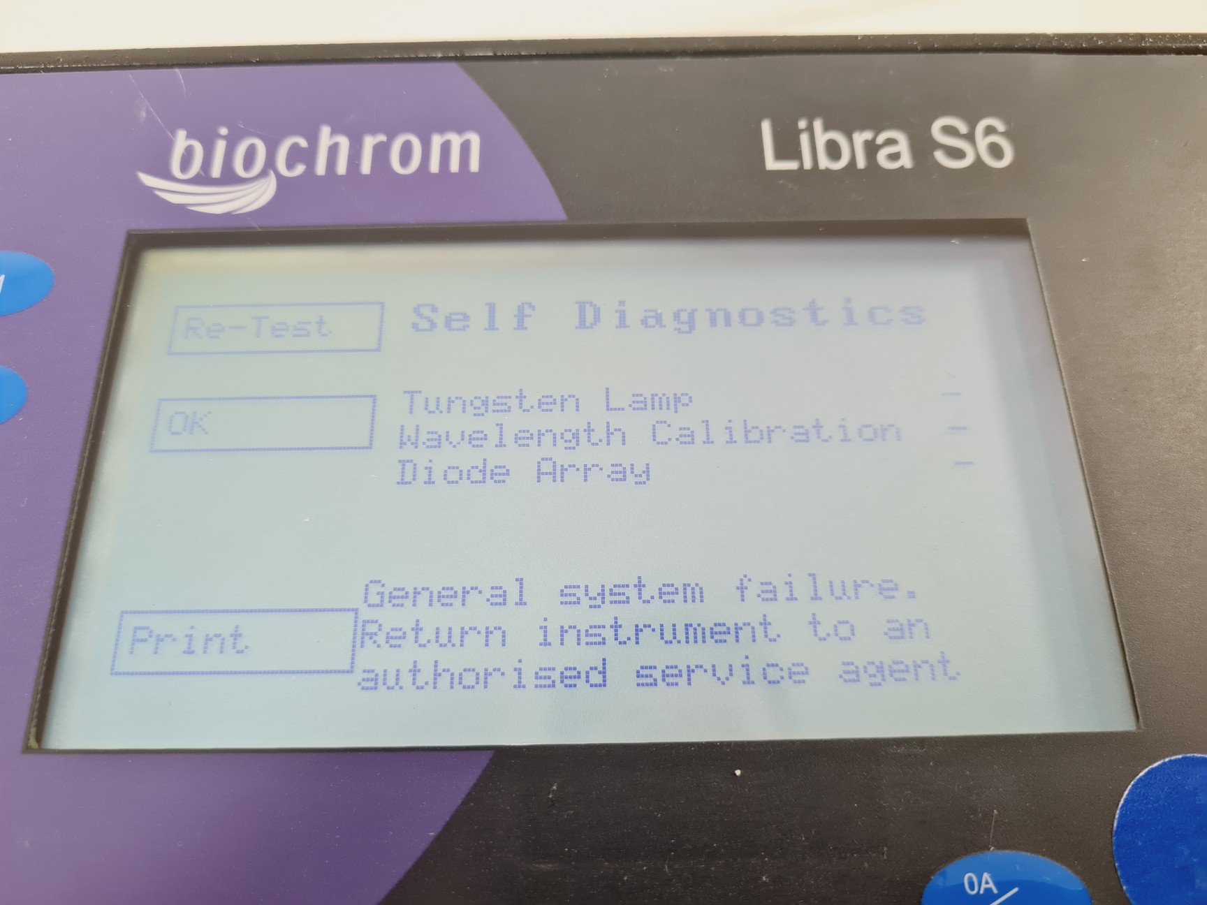 Image of Biochrom Type Libra S6 Lab Spectrophotometer