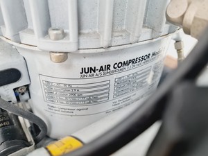 Thumbnail image of Jun-Air Model 6/6-4 Quiet Running Compressor Lab 