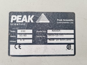 Thumbnail image of Peak Scientific Nitrogen Gas Generator N300DR Lab