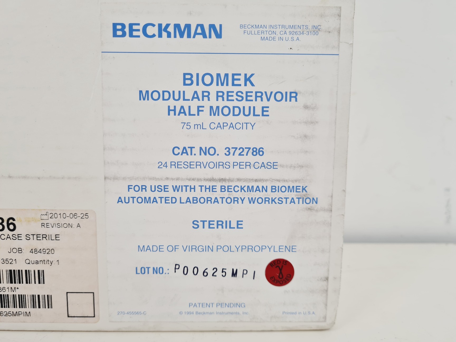 Image of Beckman Coulter BioMek NXp Laboratory Automation System Lab