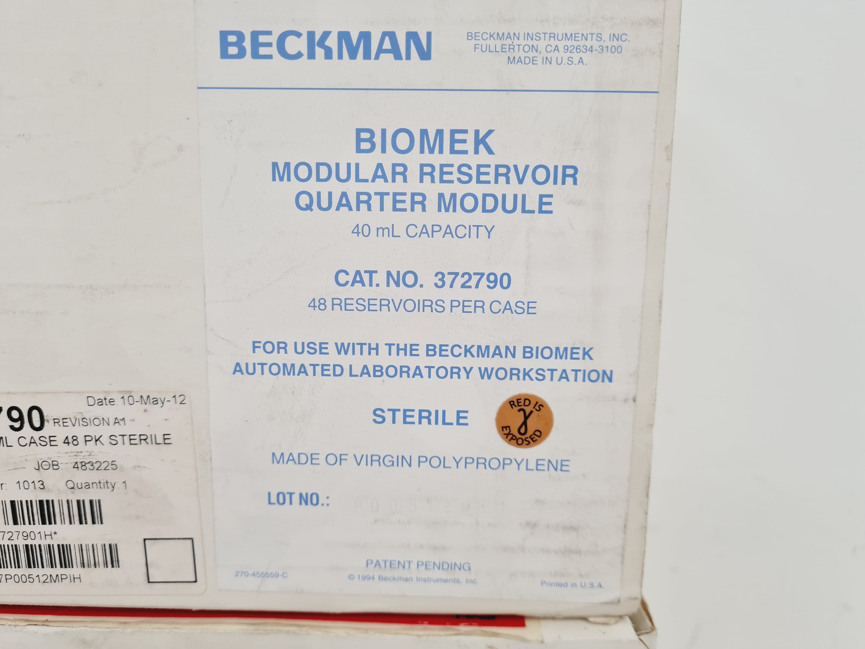 Image of Beckman Coulter BioMek NXp Laboratory Automation System Lab