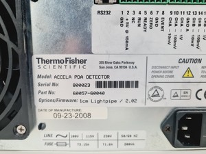 Thumbnail image of Thermo Scientific Accela PDA Detector Lab