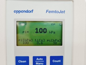 Thumbnail image of Eppendorf FemtoJet 5247 MicroInjector Lab