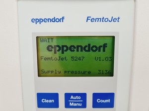 Thumbnail image of Eppendorf FemtoJet 5247 MicroInjector Lab