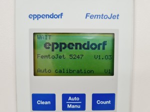 Thumbnail image of Eppendorf FemtoJet 5247 MicroInjector Lab