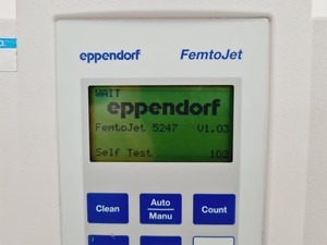 Thumbnail image of Eppendorf FemtoJet 5247 MicroInjector Lab