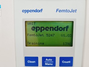 Thumbnail image of Eppendorf FemtoJet 5247 MicroInjector Lab