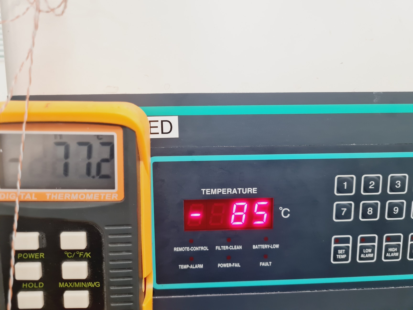 Image of New Brunswick Scientific Innova U725G Ultra Low Temperature Freezer Lab U725 -86