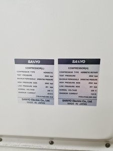 Thumbnail image of Sanyo VIP Series MDF-U33V Ultra Low Temperature Freezer Lab