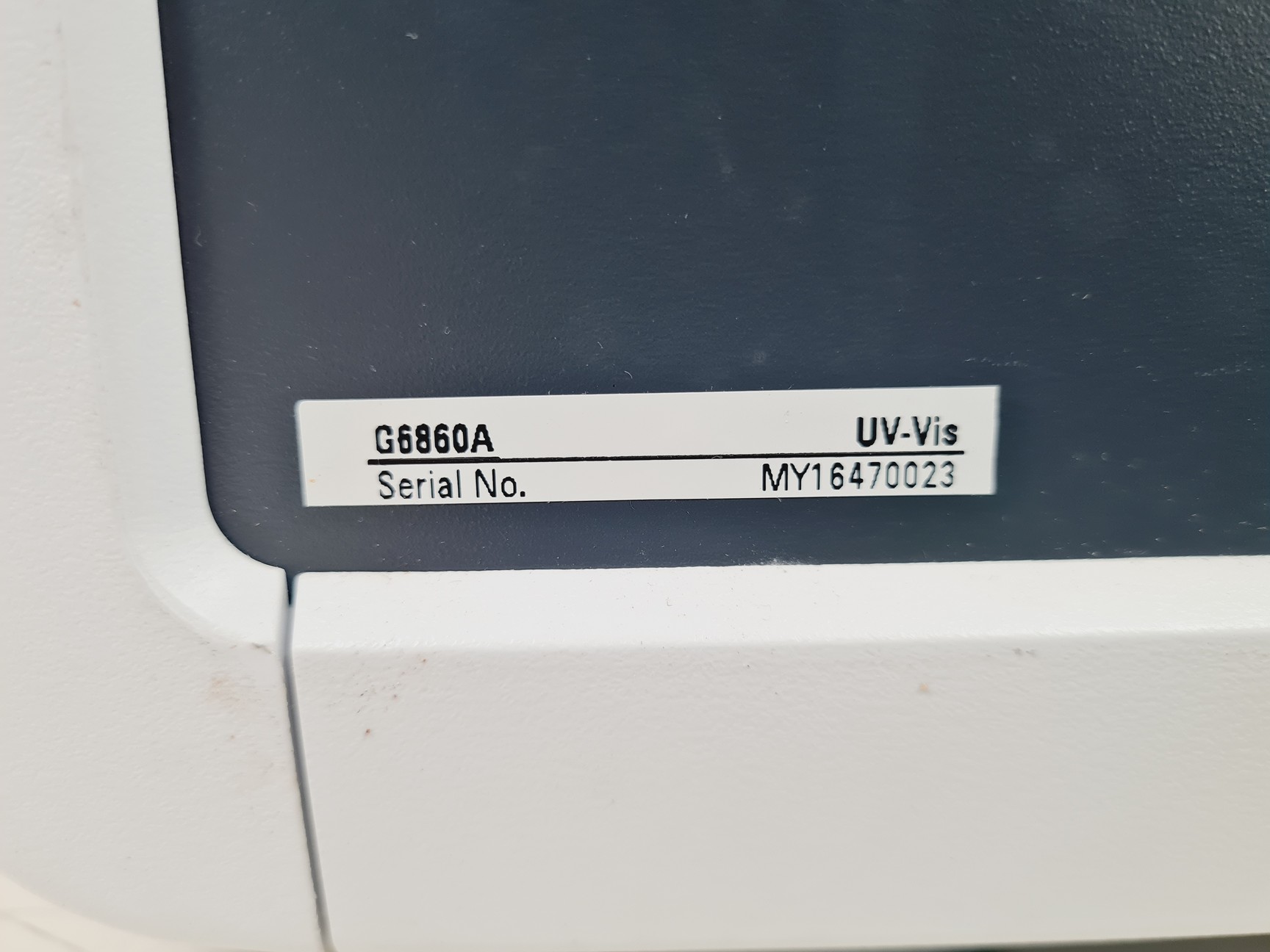 Image of Agilent Technologies Cary 60 UV-Visible Spectrophotometer Spares/Repair Lab