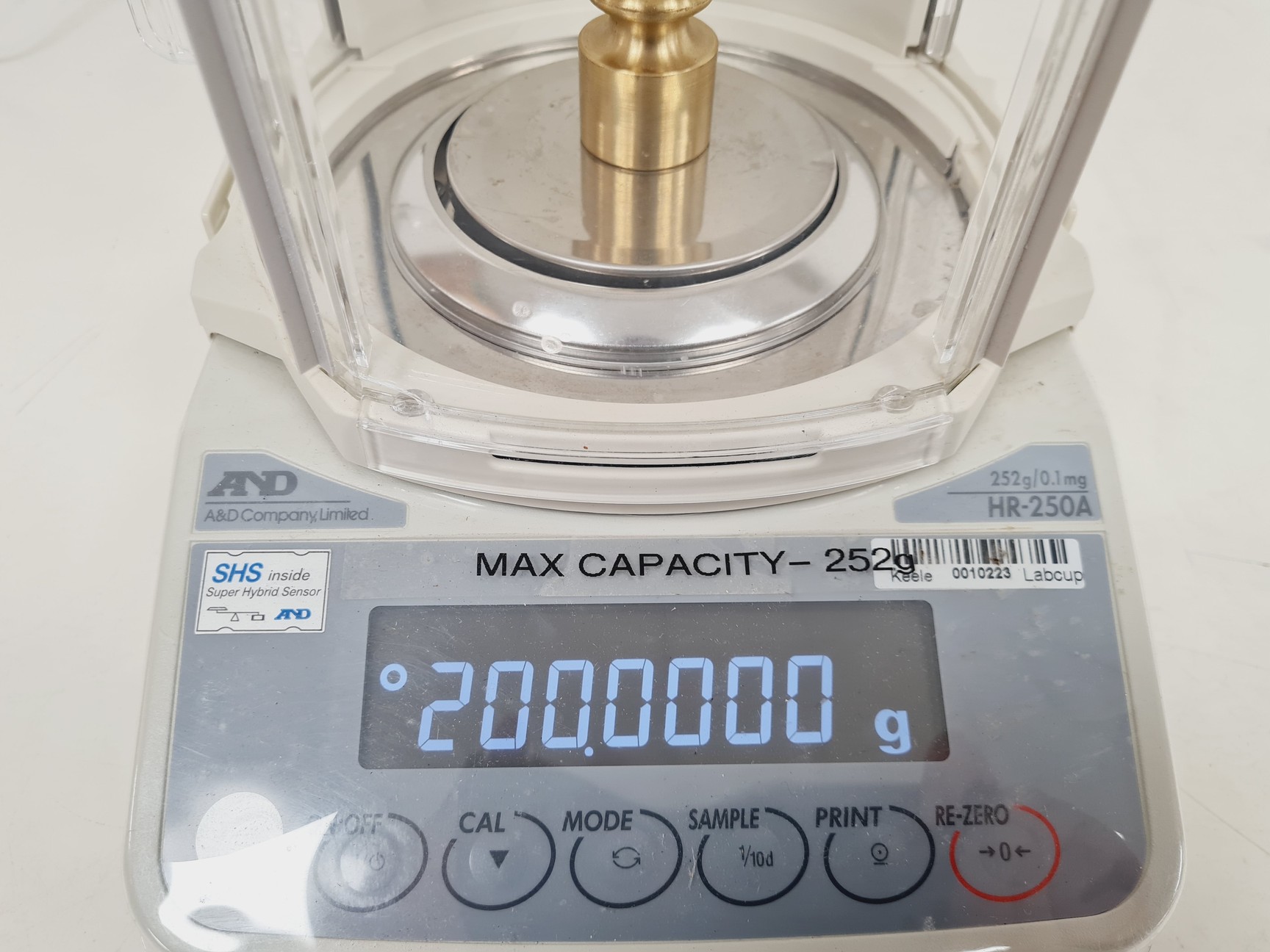 Image of A&D Company LTD HR-250A 252g/0.1mg 4DP Balance Lab
