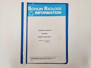 Thumbnail image of Bohlin Visco 88 BV Viscometer Model 1-0560 - Spares/Repair Lab
