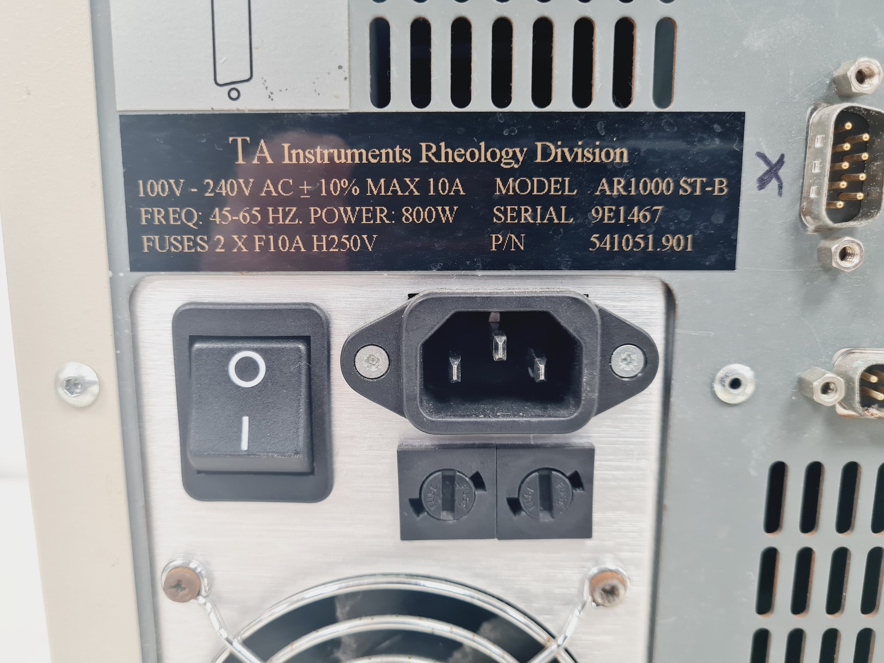 Image of TA Instruments AR1000 Advanced Rheometer System Lab