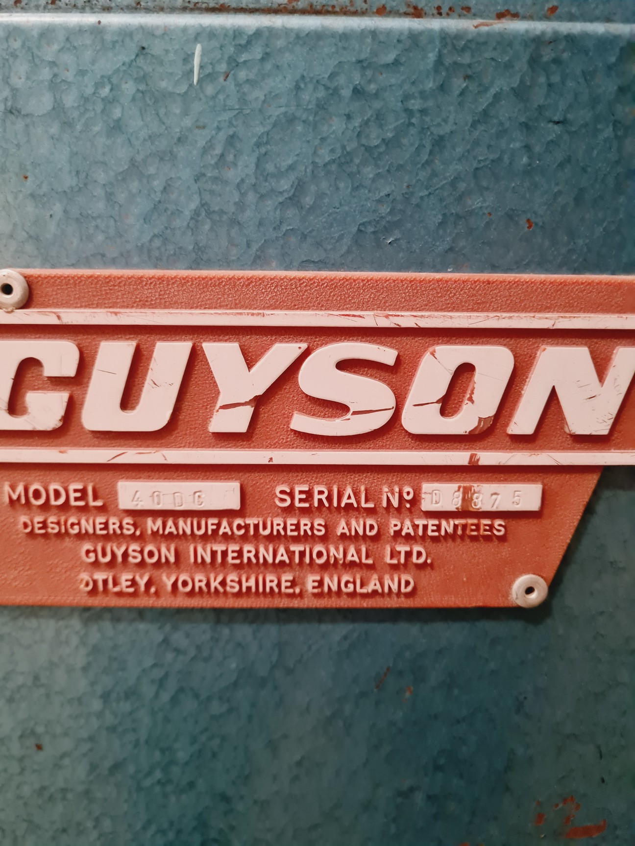 Image of GuySon Sandblaster Model- 800 GloveBox And Filter Spares/Repairs