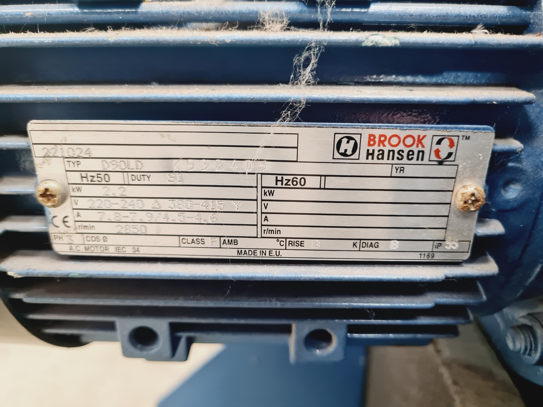 Image of B.O.B Stevenson Type 355 BI/J Centrifugal Fume Extraction Fan